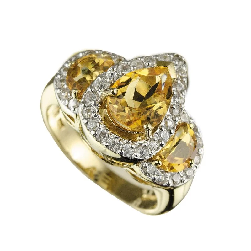 Limited-Time Offer On Elegant Jewelry Pieces Golden Citrine Ring