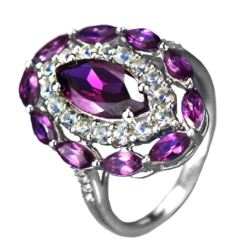 Bestselling Jewelry Now On Sale – Elevate Your Look Rhodolite Rhapsody Ring