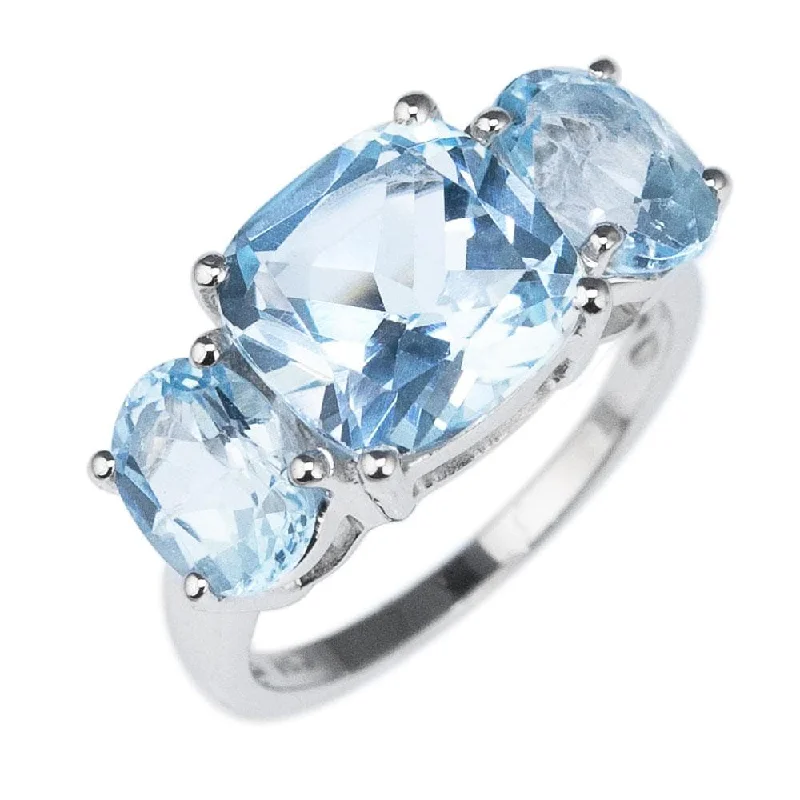 Sky Topaz Ring