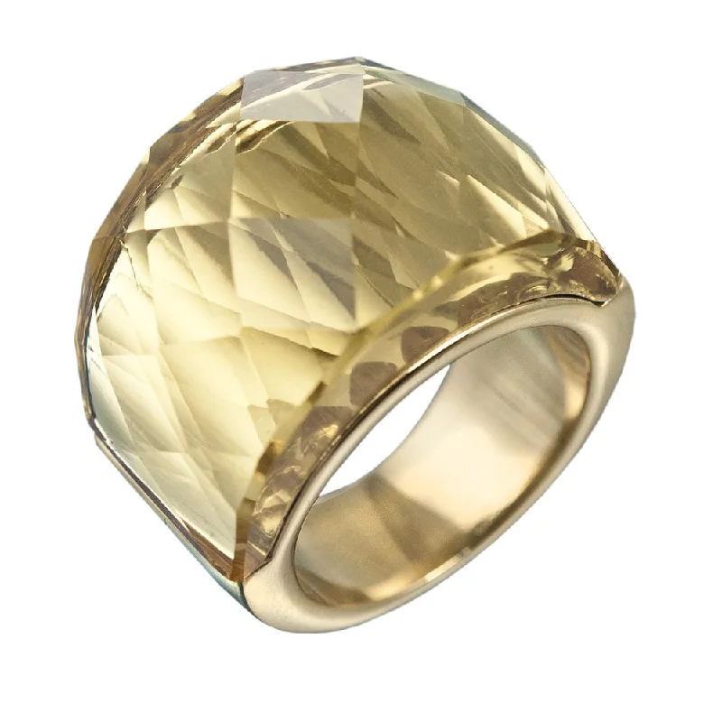 Bestselling Jewelry At Special Promotional Rates Yellow Crystal Kaleidoscope Ring