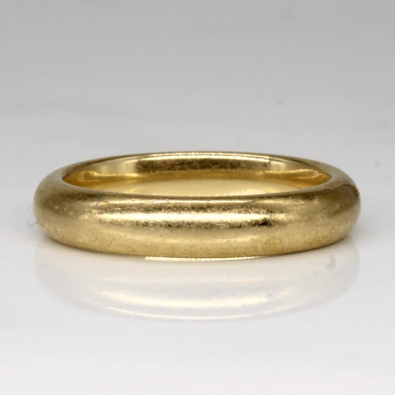 Once-A-Year Jewelry Sale – Grab Your Favorites Now 14k Yellow Gold Band | SZ 7 |