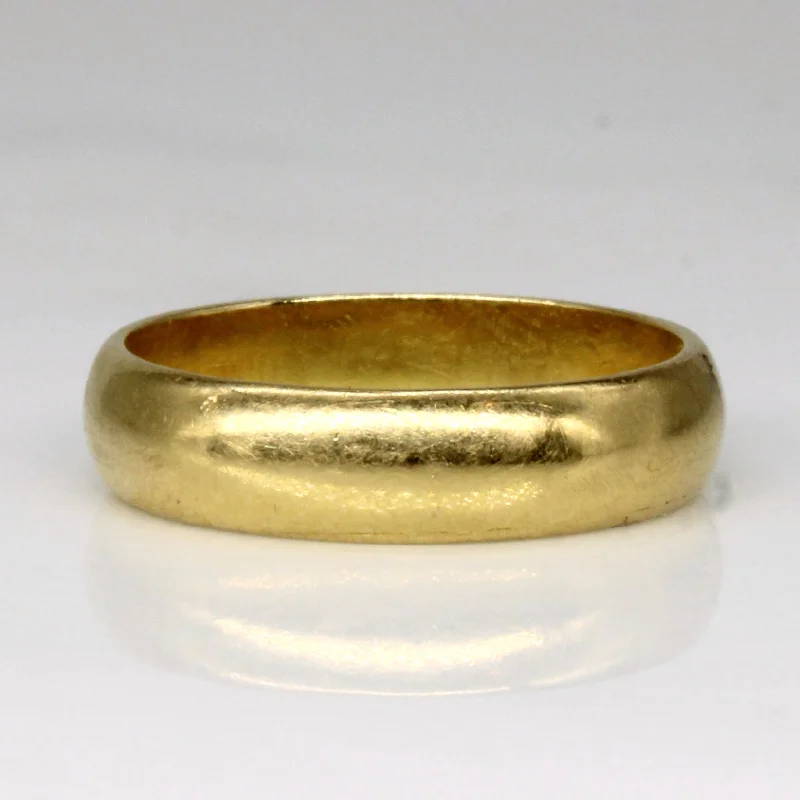 Don't Miss Out On Bestselling Jewelry At Special Prices 1994 Sheffield 18k Yellow Gold Band | SZ 4 |