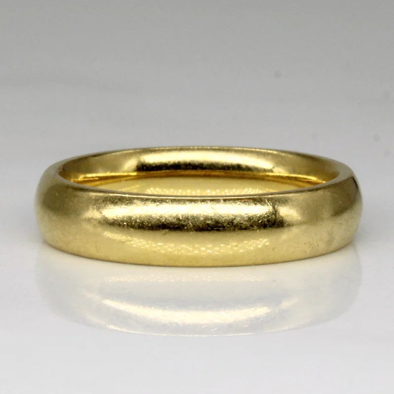 Limited-Time Jewelry Sale – Don't Miss Out On Dazzling Discounts 18k Yellow Gold Band | SZ 5.75 |