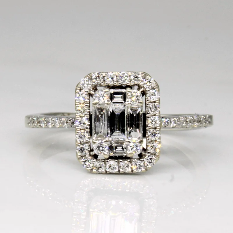 Unlock Unbeatable Jewelry Deals Before They’Re Gone Baguette Cut Diamond Cluster Ring | 0.40ctw | SZ 7.25 |