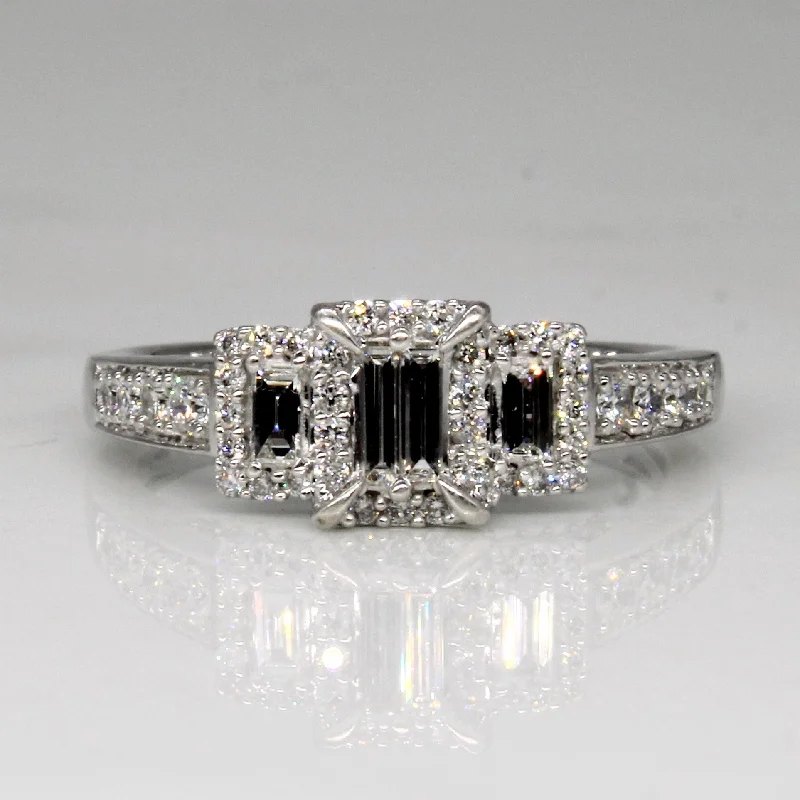 Shop Fine Jewelry With Exclusive Savings Baguette Cut Diamond Cluster Ring | 0.50ctw | SZ 6.25 |