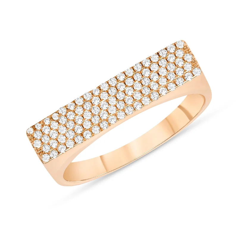 Dazzle In Elegance With Our Biggest Jewelry Sale Micro Pavé Diamond Knuckle Ring