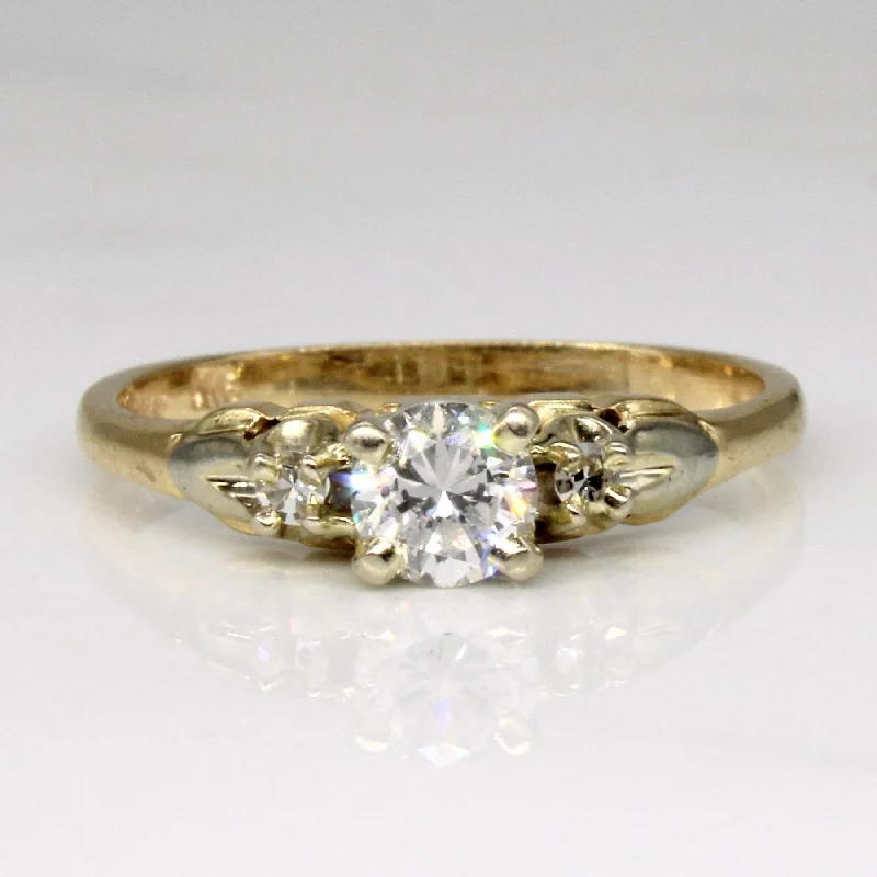 Discounted Jewelry For A Glamorous Look 'Birks' Diamond Engagement Ring | 0.40ctw | SZ 6.75 |