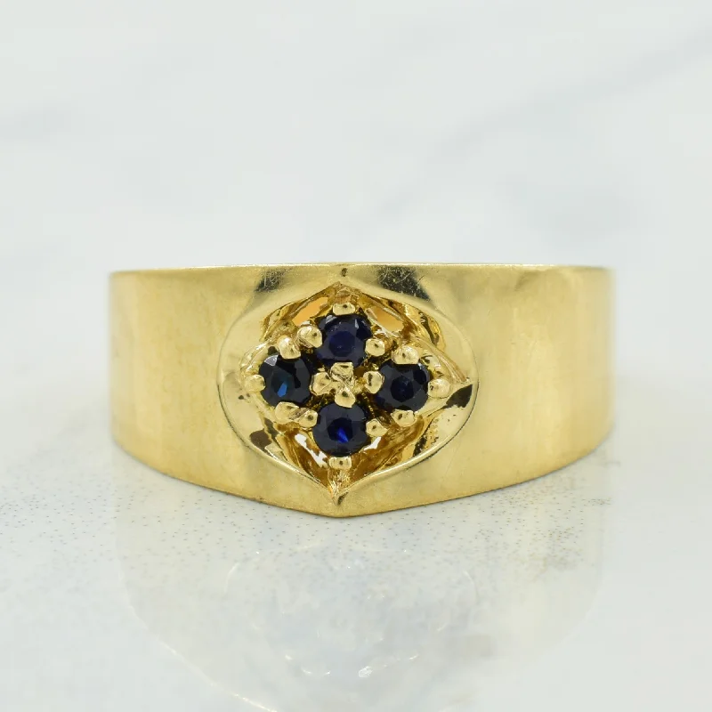 Jewelry Deals That Sparkle – Shop Today Blue Sapphire Ring | 0.16ctw | SZ 6.75 |