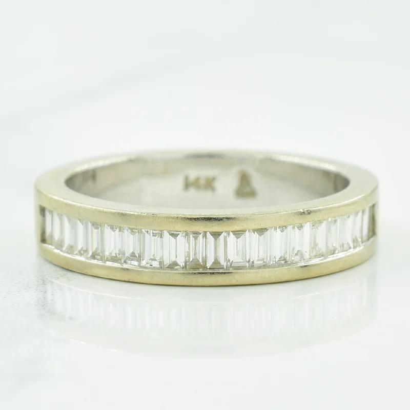 Trendy And Classic Jewelry Now At Reduced Prices Channel Set Baguette Cut Diamond Ring | 0.45ctw | SZ 6.5 |