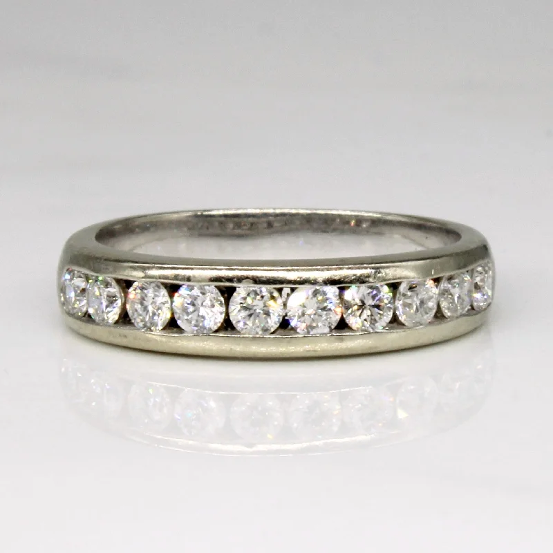 Affordable Luxury Jewelry For Every Occasion Channel Set Diamond Ring | 0.50ctw | SZ 4.75 |