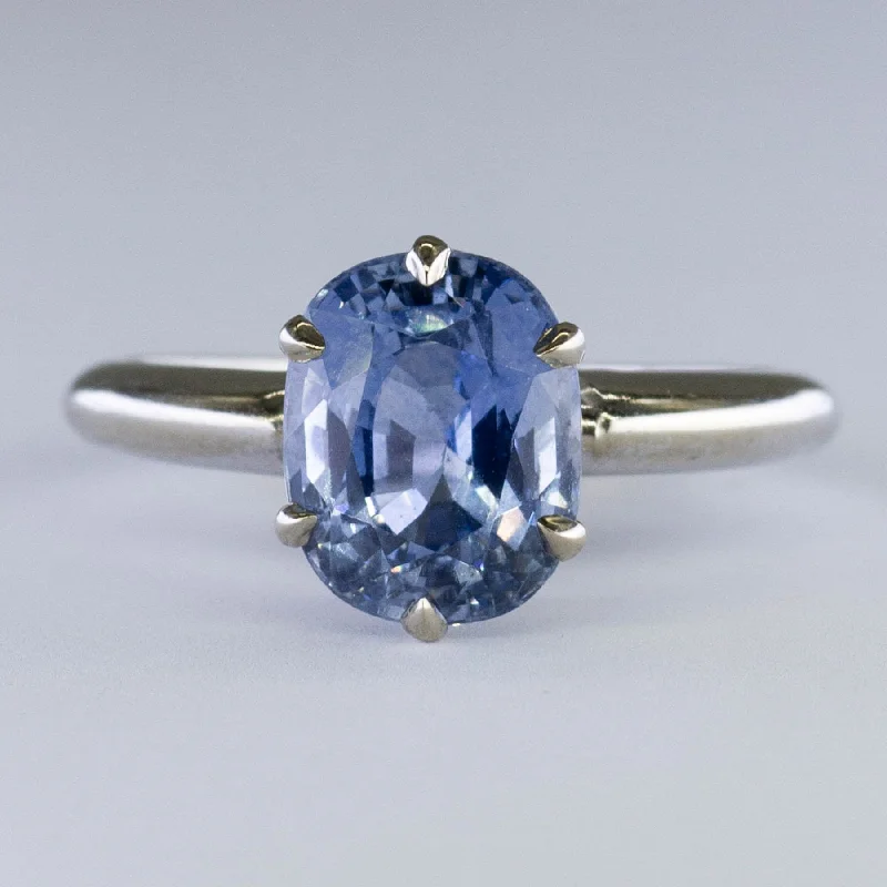 Special Sale On Handcrafted Jewelry – Shop Today '100 Ways' Ceylon Sapphire Solitaire | ct | SZ 6.5 |