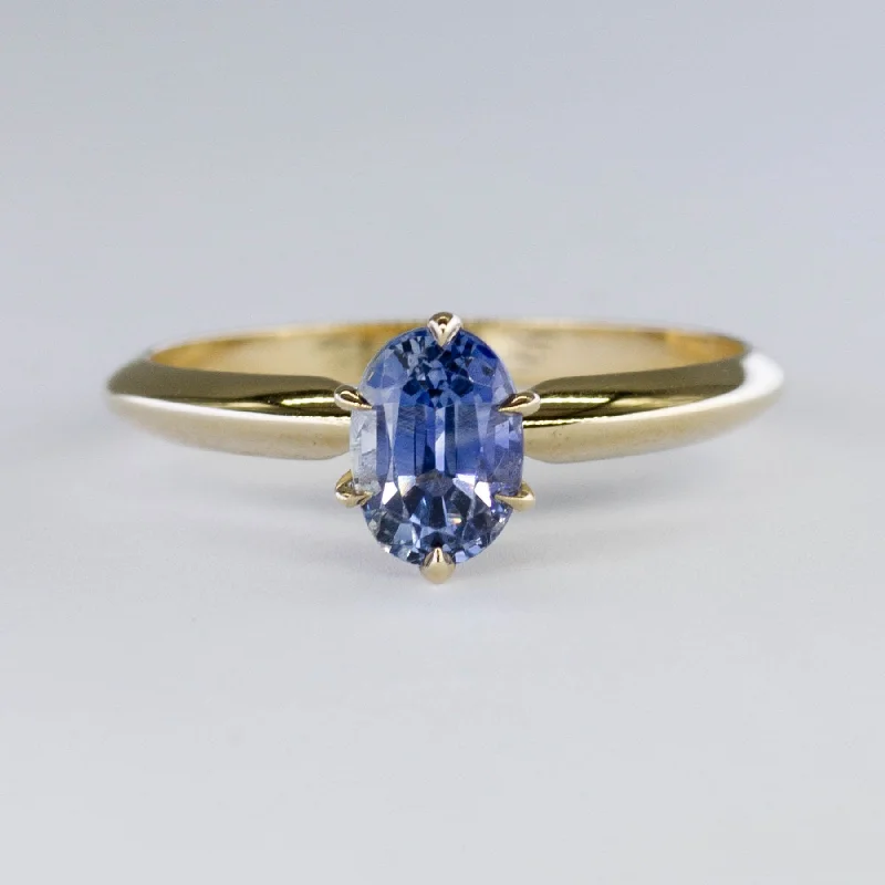 Luxury Jewelry Clearance – Shop Premium Styles Now '100 Ways' Oval Sapphire Solitaire Ring | 1.08ct | SZ 6.25 |