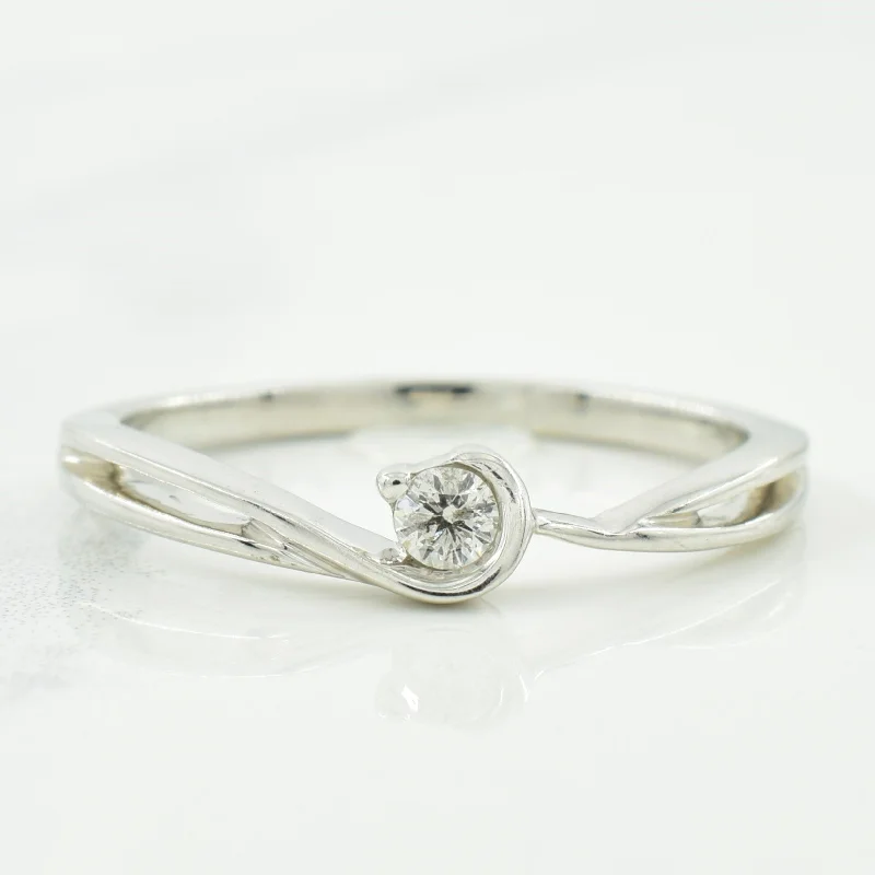 Buy More, Save More On Stunning Jewelry Pieces Diamond Bypass Ring | 0.06ct | SZ 7.25 |