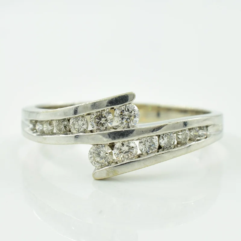 Shop Stylish Jewelry Now And Save Big Diamond Bypass Ring | 0.28ctw | SZ 7 |