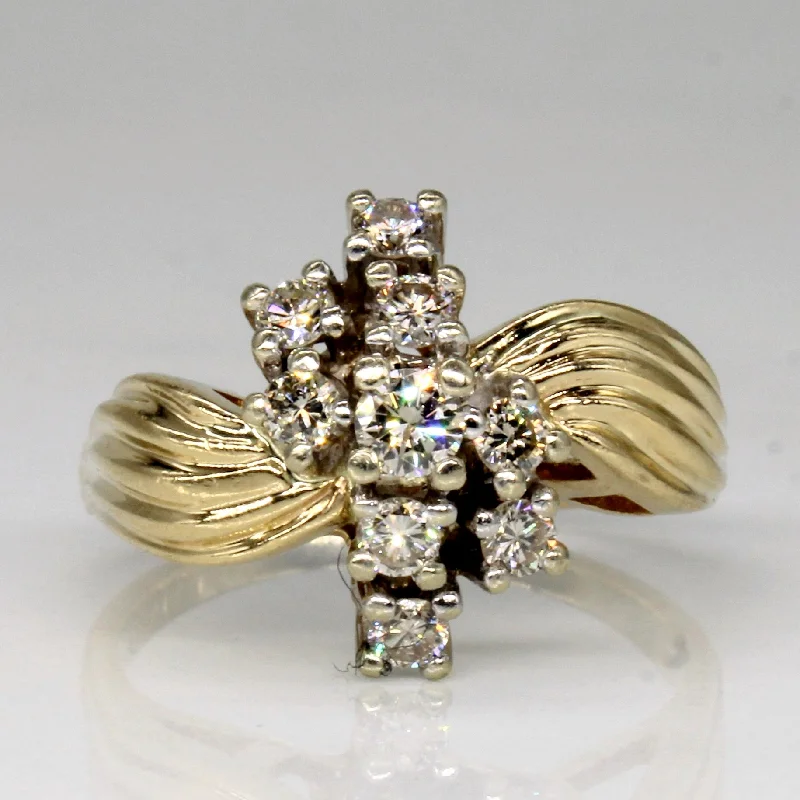 Limited-Time Jewelry Discounts – Shine Without The Splurge Diamond Cluster Ring | 0.42ctw | SZ 7 |