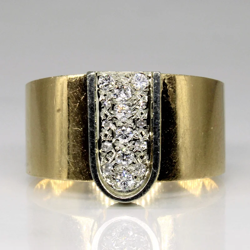 Trendy And Classic Jewelry Now At Reduced Prices Diamond Cocktail Ring | 0.20ctw | SZ 12.25 |