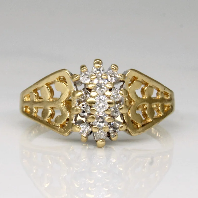 Shine In Style – Shop Jewelry Discounts Today Diamond Lattice Ring | 0.20ctw | SZ 6 |