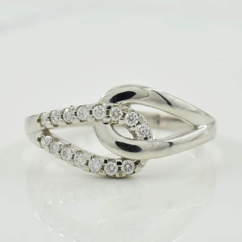 Exclusive Online Jewelry Sale – Don't Wait Diamond Loop Ring | 0.12ctw | SZ 5.5 |