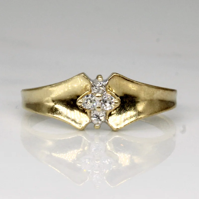 Celebrate With Sparkle – Jewelry Sale Now Live Diamond Ring | 0.06ctw | SZ 5.25 |