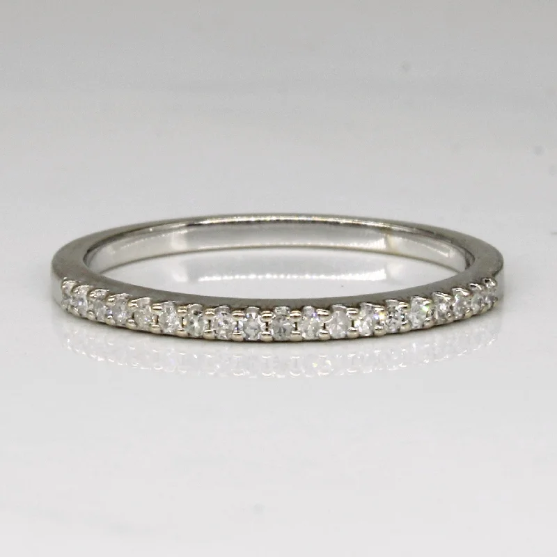 Seasonal Jewelry Clearance – Best Styles At The Lowest Prices Semi Eternity Diamond Band | 0.10ctw | SZ 6.75 |