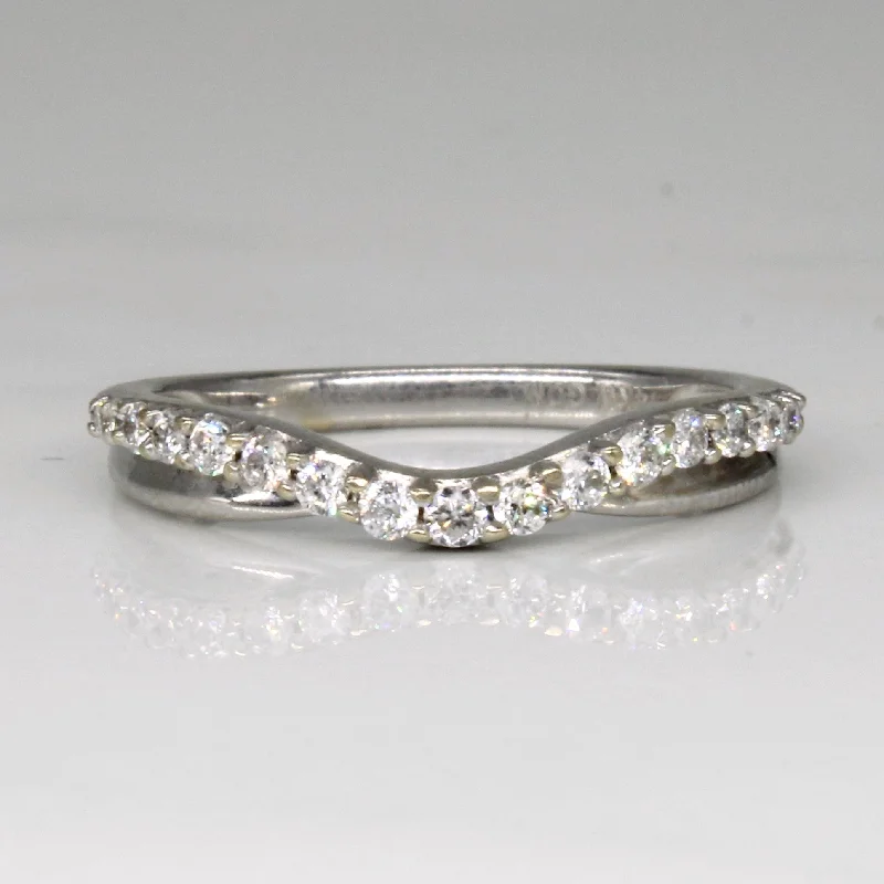 Must-Have Jewelry At Irresistible Discounts Diamond Contour Ring | 0.26ctw | SZ 6.75 |