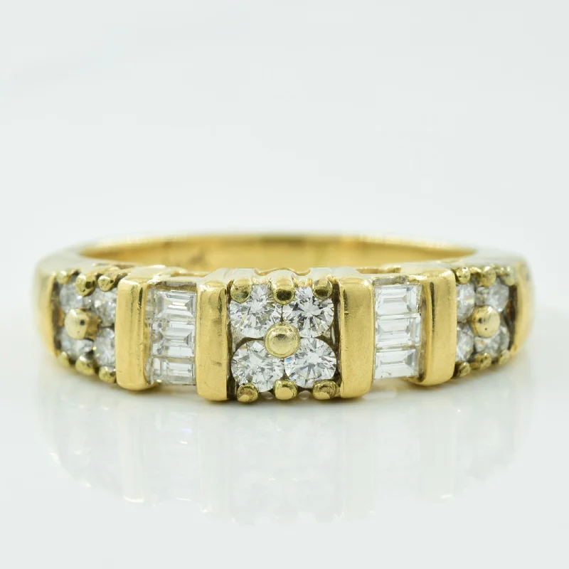 Shop Dazzling Jewelry At The Best Prices Multi-Cut Diamond Ring | 0.46ctw | SZ 8 |