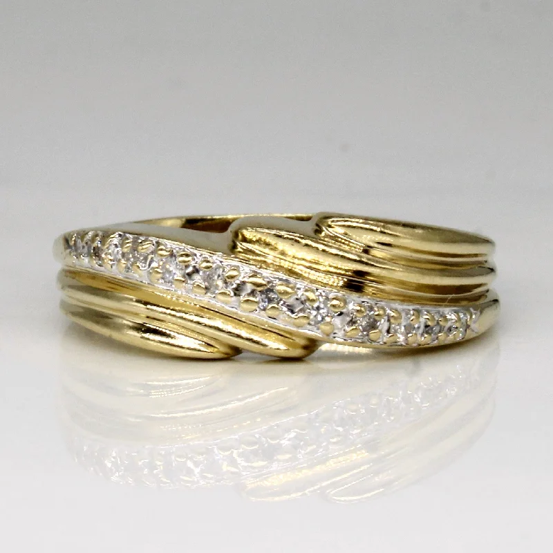 The Perfect Jewelry Piece At The Perfect Price Diamond Waterfall Ring | 0.09ctw | SZ 8.25 |