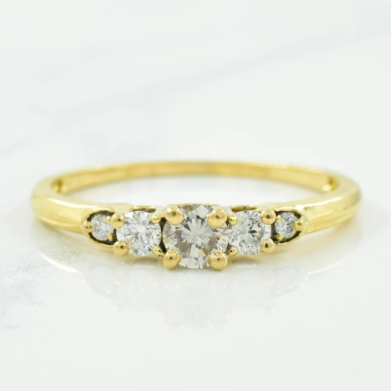 Exclusive Jewelry Discounts – Shop Now For Savings Five Stone Diamond Ring | 0.42ctw | SZ 9.75 |