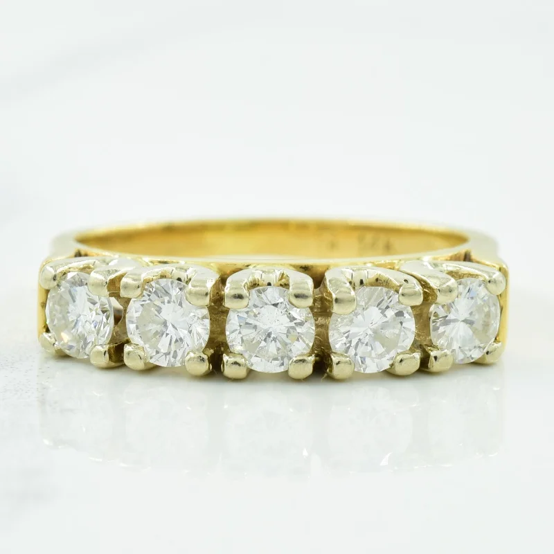 Your Perfect Accessory At The Perfect Price Five Stone Diamond Ring | 0.70ctw | SZ 5.25 |