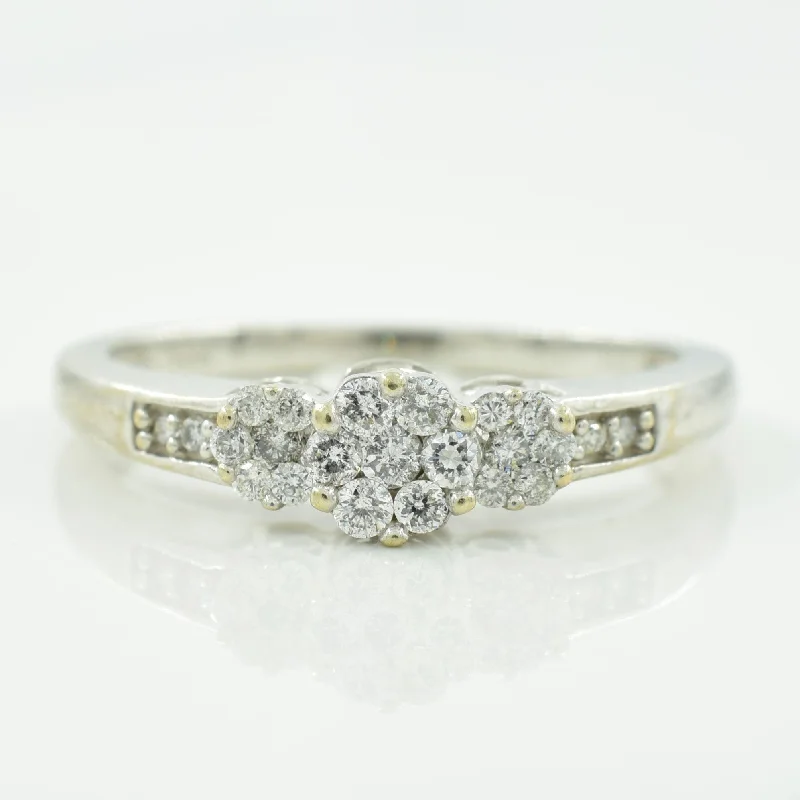 Exclusive Jewelry Sale – Grab Timeless Pieces Now Multi Diamond Cluster Ring | 0.22ctw | SZ 7.25 |