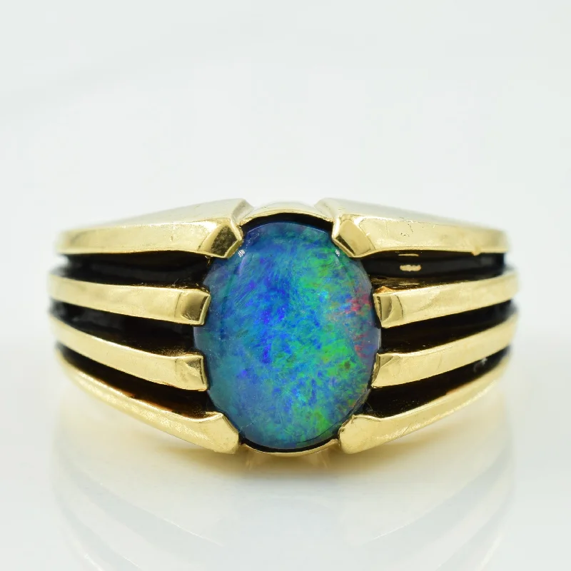 Flash Sale On Exquisite Jewelry – Don't Miss Out Opal Triplet Ring | 2.25ct | SZ 9.75 |