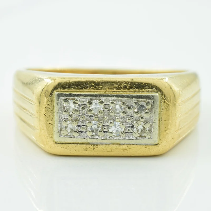 Flash Sale On Stunning Jewelry – Don't Miss Out Pave Set Diamond Ring | 0.16ctw | SZ 11 |