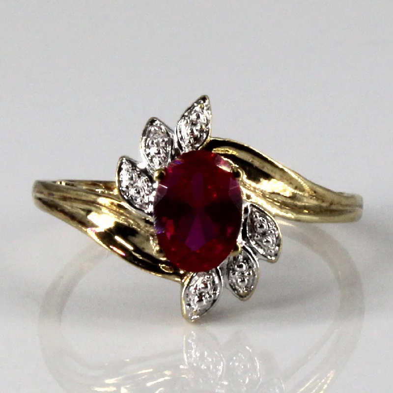 High-End Jewelry, Now More Affordable Than Ever Ruby & Diamond Cocktail Ring | 0.75ct | 0.01ct | SZ 7 |