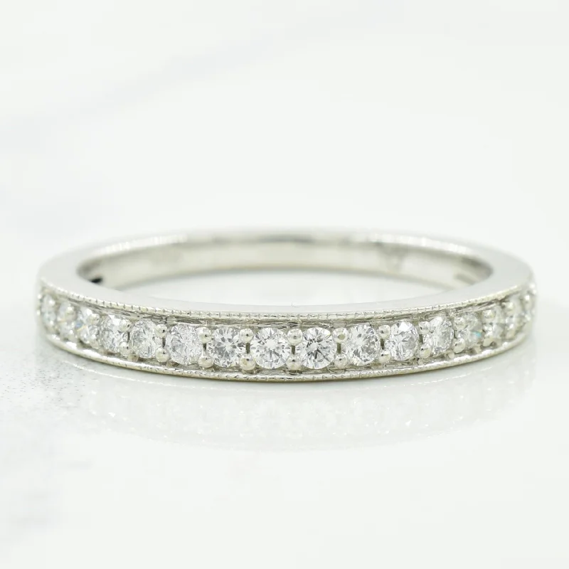 Beautiful Jewelry, Breathtaking Discounts – Hurry In Semi Eternity Diamond Band | 0.32ctw | SZ 6.75 |