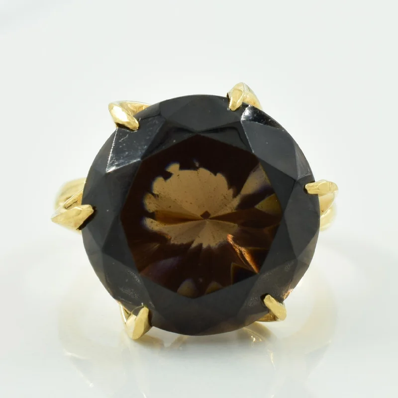 Exclusive Jewelry Bundles At Discounted Rates Smoky Quartz Cocktail Ring | 8.00ct | SZ 5 |