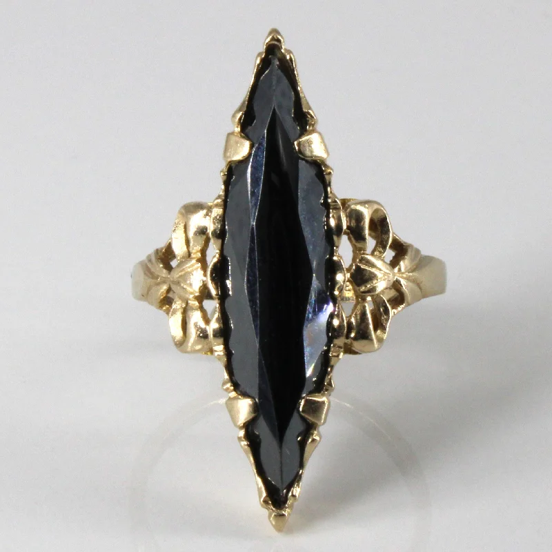 Jewelry Sale – Exclusive Styles At Lower Prices Solitaire Hematite Ring | 6.00ct | SZ 6.5 |