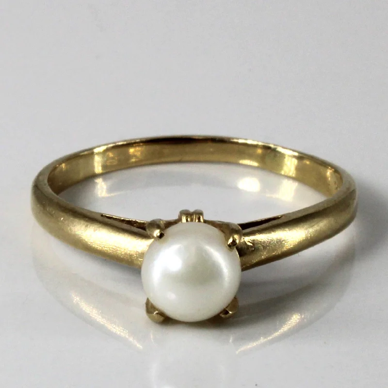 Your Dream Jewelry At Dream Prices Solitaire Pearl Ring | SZ 8.5 |