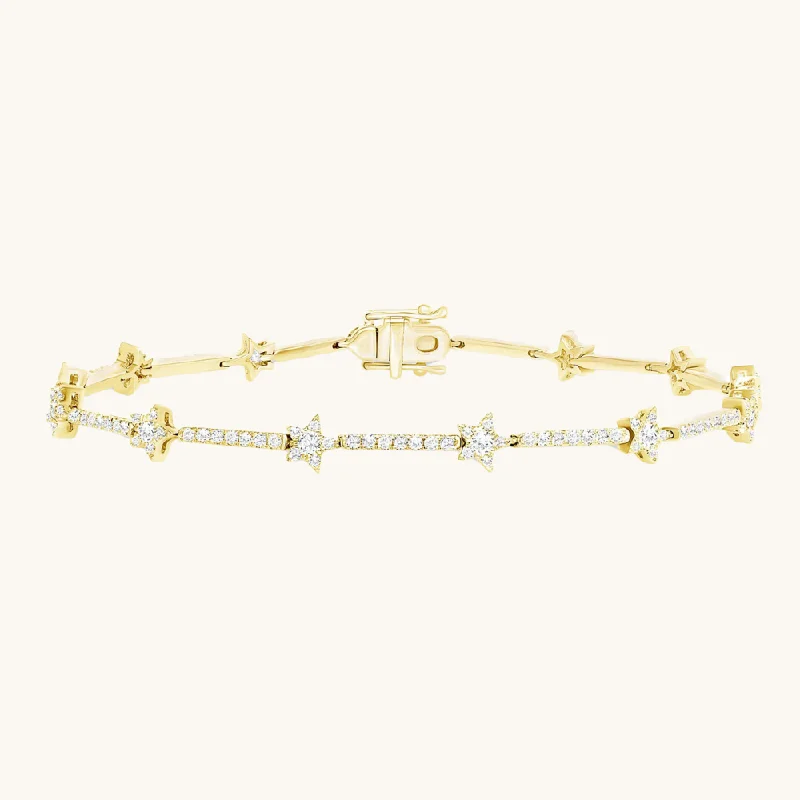 Elevate Your Jewelry Collection With Limited-Time Savings Star Diamond Tennis Bracelet