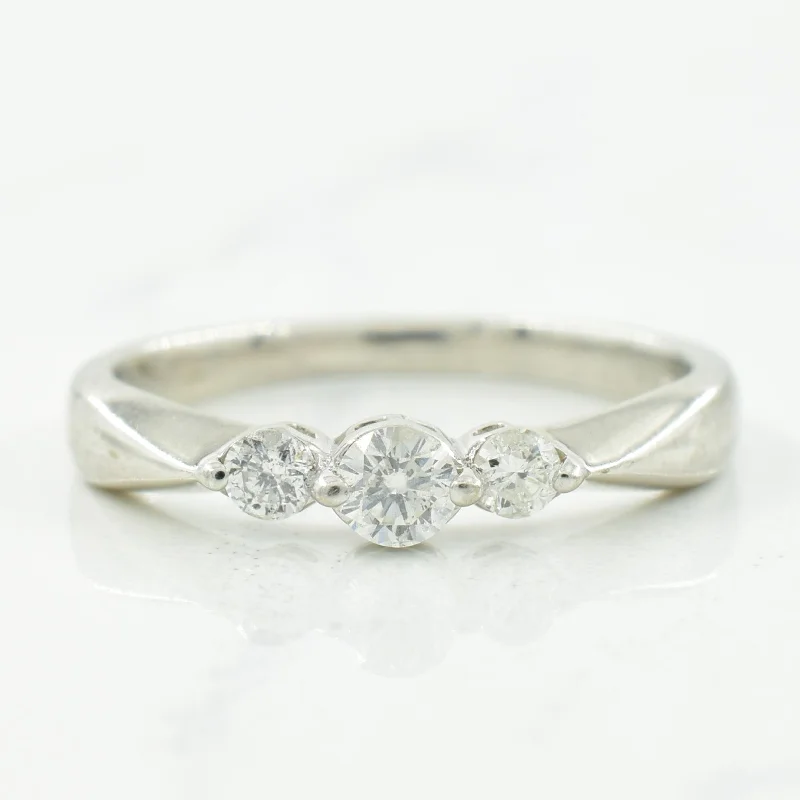 Unmissable Jewelry Discounts – Elevate Your Look For Less Three Stone Diamond Ring | 0.20ctw | SZ 4 |