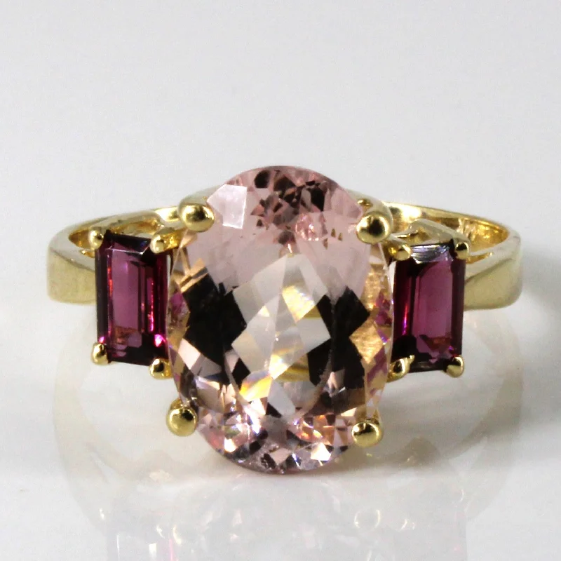 High-End Jewelry, Now More Affordable Than Ever Three Stone Multi-Gemstone Ring | 5.50ct | 1.20ctw | SZ 12 |