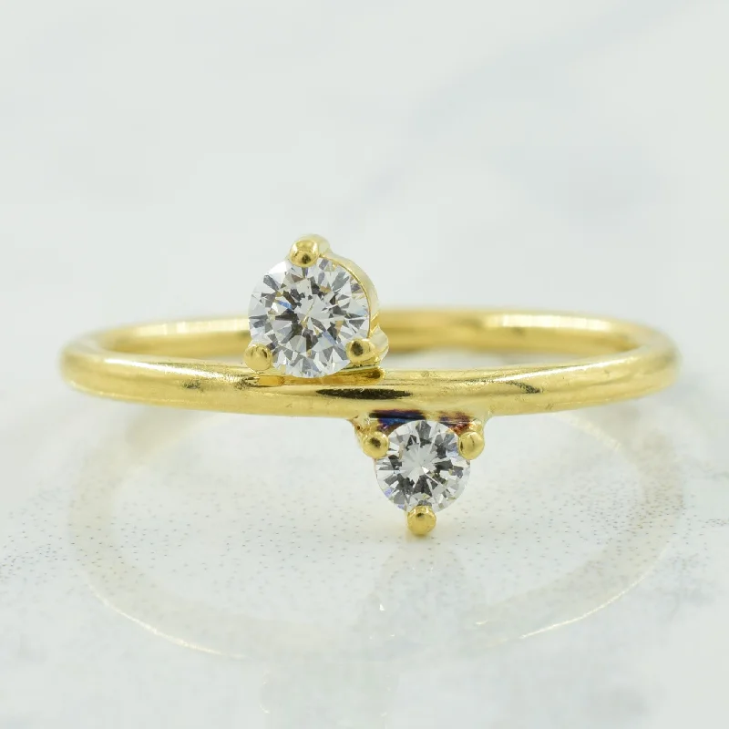 Unique Jewelry For Less – Shop The Sale Now Toi et Moi Diamond Ring | 0.23ctw | SZ 7 |