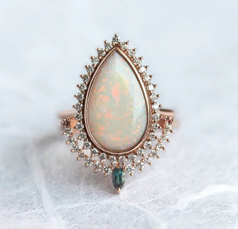 Shop Stylish Jewelry Now And Save Big Beatriz Opal Ring Set