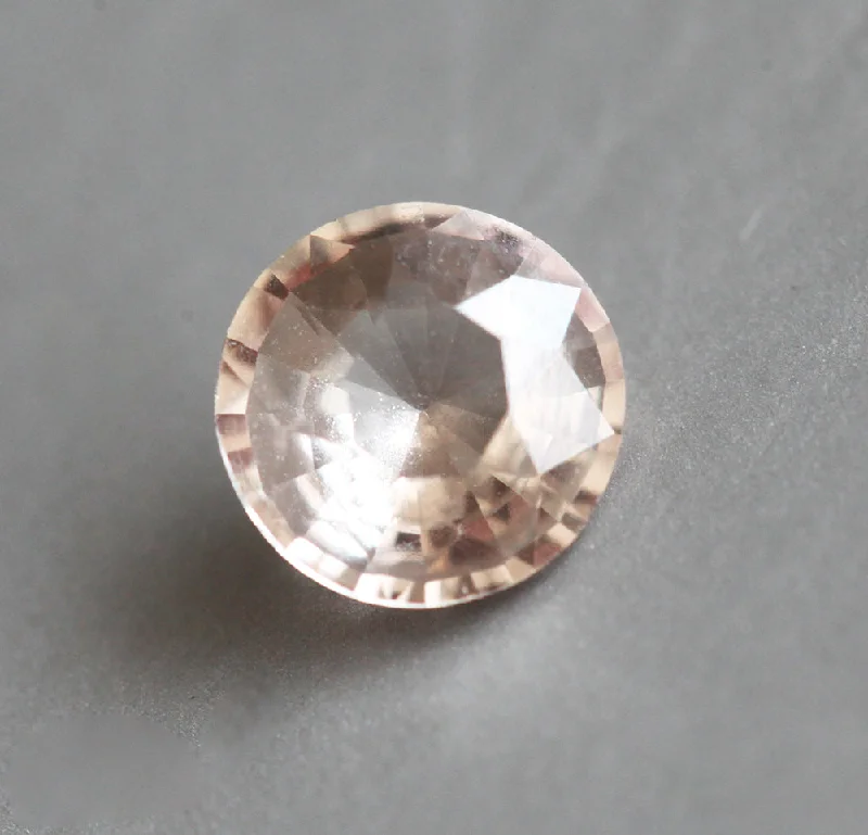 Dazzle With Discounts – Shop Jewelry On Sale Loose 0.75 Ct Round Peach Pink Sapphire