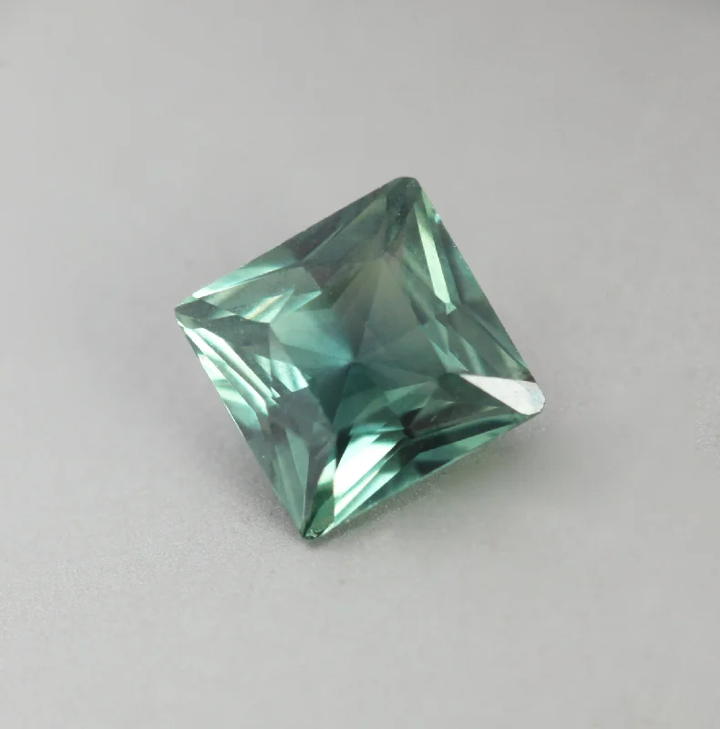 Timeless Beauty, Unbeatable Deals – Jewelry Sale On Loose 1.04 Ct Square Teal Sapphire