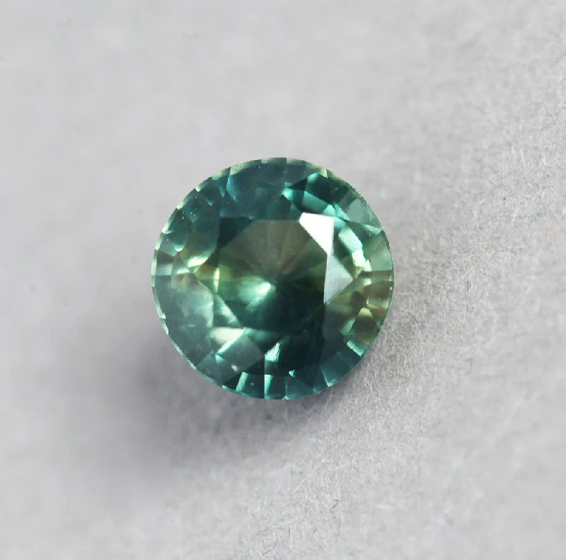 The Perfect Jewelry Piece At The Perfect Price Loose 1.39 Ct Round Yellow Green And Teal Sapphire