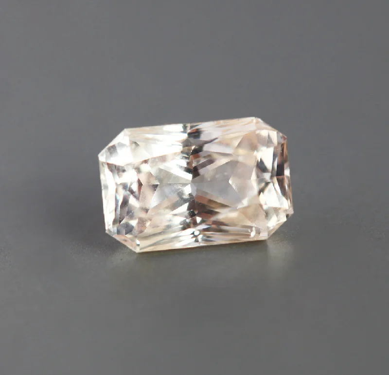 The Biggest Jewelry Sale Of The Year Is Here Loose 3.25 Ct Octagon Peach Pink Sapphire