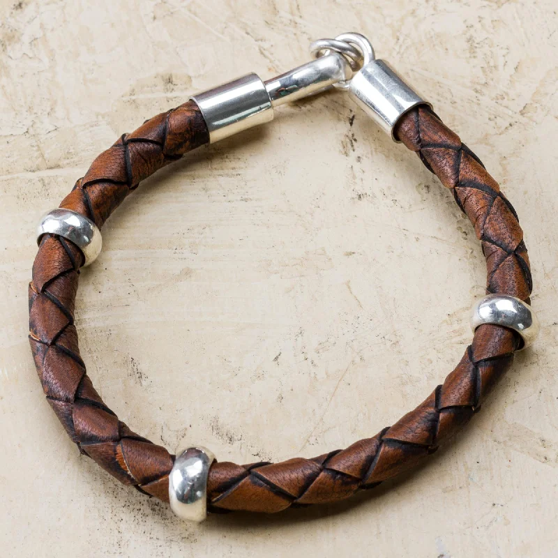 Exclusive Jewelry Sale – Sparkle For Less Chankas Warrior Leather Bracelet