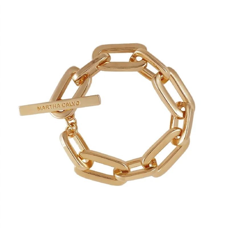 Epic Toggle Bracelet In Gold