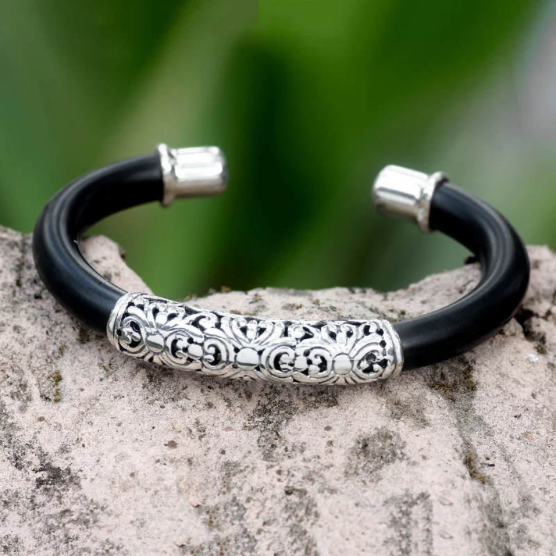 Magnificent Bali Sterling Silver Bracelet