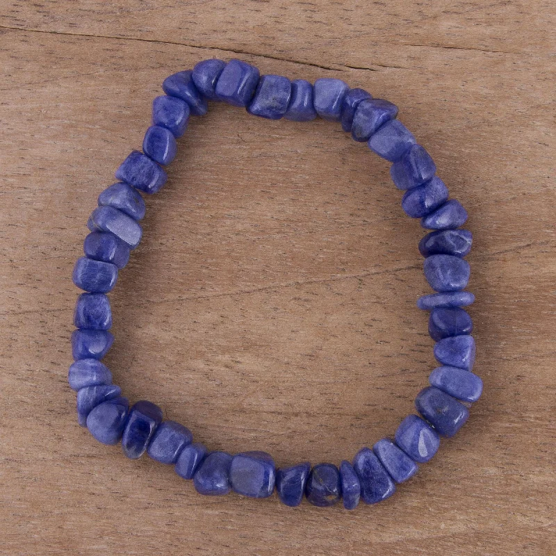 Natures's Harmony Sodalite Beaded Bracelet